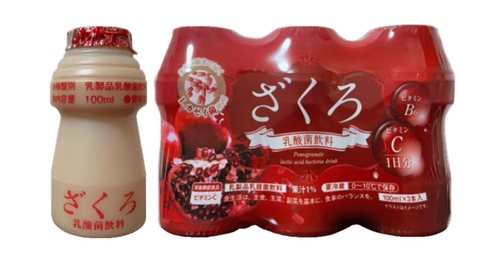 クロレラ食品ハック】ざくろ乳酸菌飲料 - 乳酸菌飲料図鑑