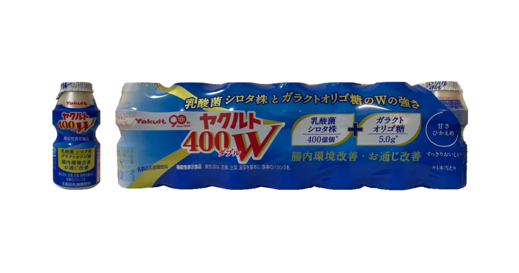 ヤクルト】ヤクルト400W - 乳酸菌飲料図鑑